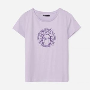 NWT Medusa Selfie Print T-Shirt Purple Size XS